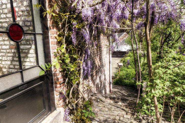 B&B Aux Quatre Bonniers Olne Exteriör bild